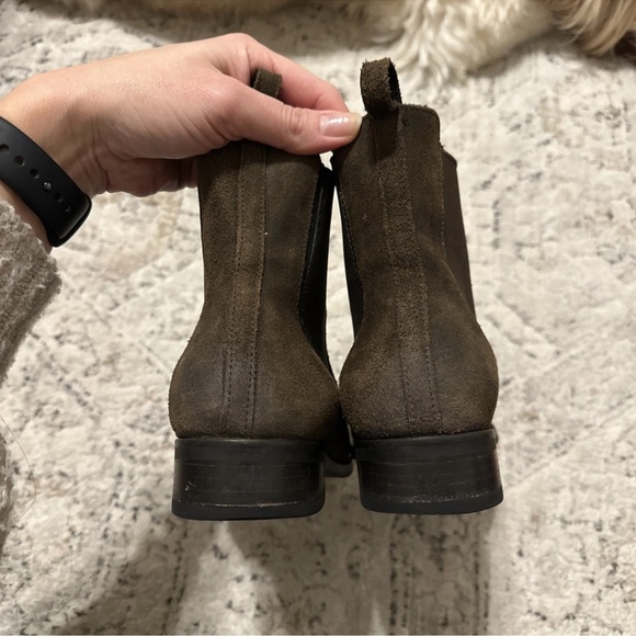 Thursday Boot Company Chocolate Suede Ankle Booties - Picture 7 of 8